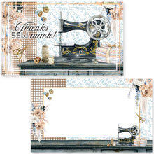 Load image into Gallery viewer, MP-61421 Stitched Together Journaling Card