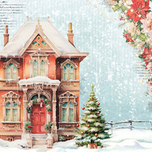 Load image into Gallery viewer, MP-61438 Merry &amp; Bright 12x12 Christmas House