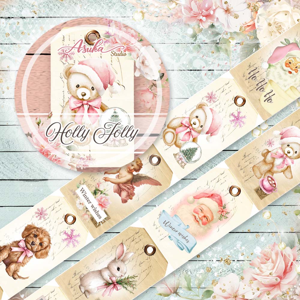 MP-61747 Holly Jolly Washi Tape 2