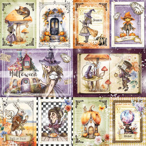 MP-61752 Halloween in Wonderland 12x12 Curious