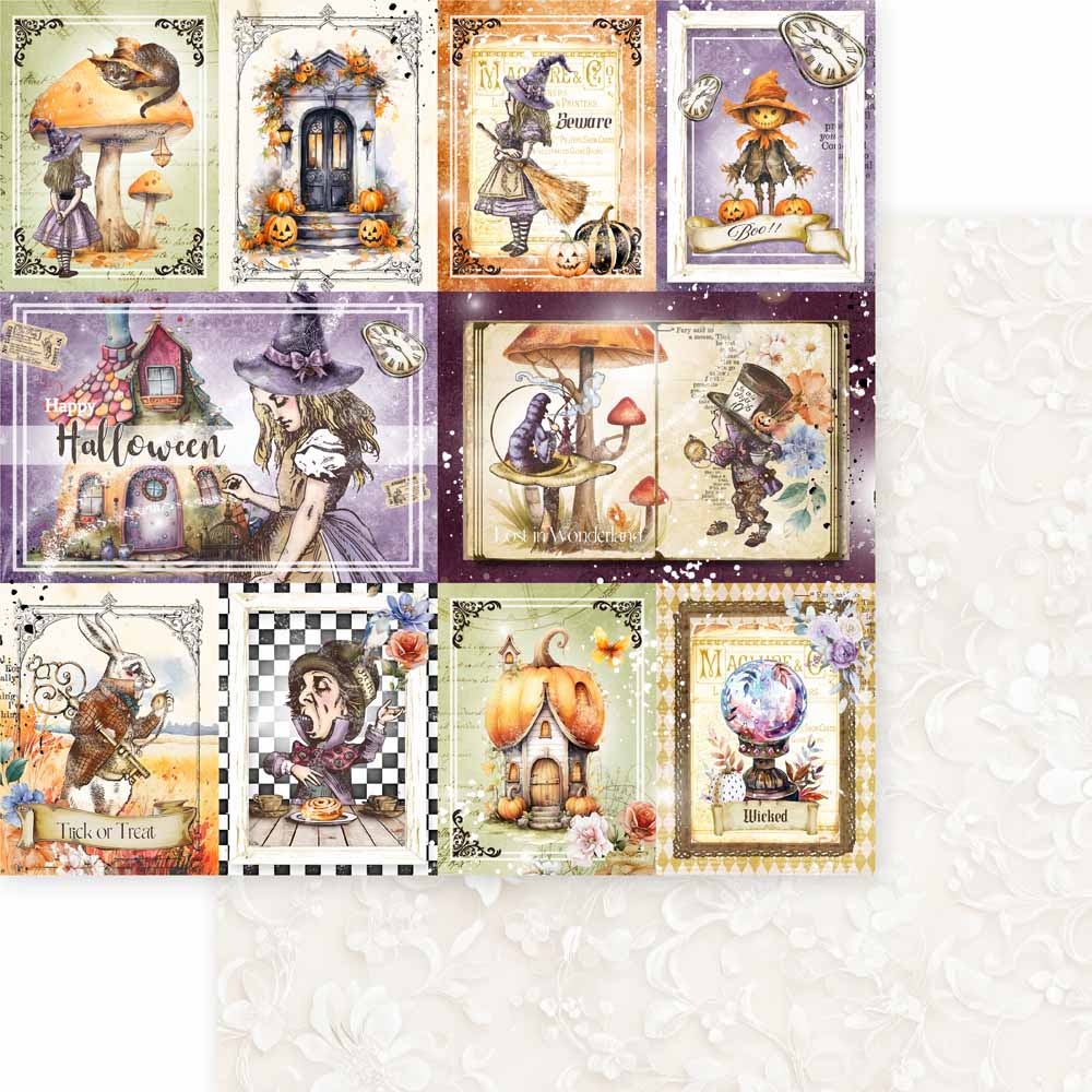 MP-61752 Halloween in Wonderland 12x12 Curious