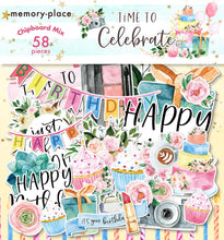 Load image into Gallery viewer, MP-61764 Time to Celebrate Chipboard Mix