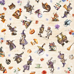 MP-61766 Halloween in Wonderland Origami Paper