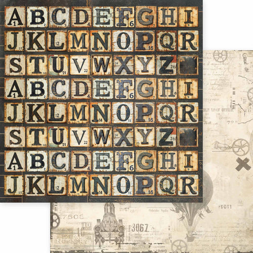 MP-61813 Visionaries 12x12 Letters