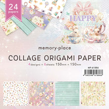 Load image into Gallery viewer, MP-61886 Happy Birthday Collage Origami Paper