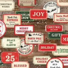 Load image into Gallery viewer, MP-61946 Christmas Wishes 6x6 Origami Collage Paper