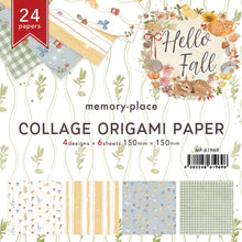 Load image into Gallery viewer, MP-61969 Hello Fall Origami Collage Paper