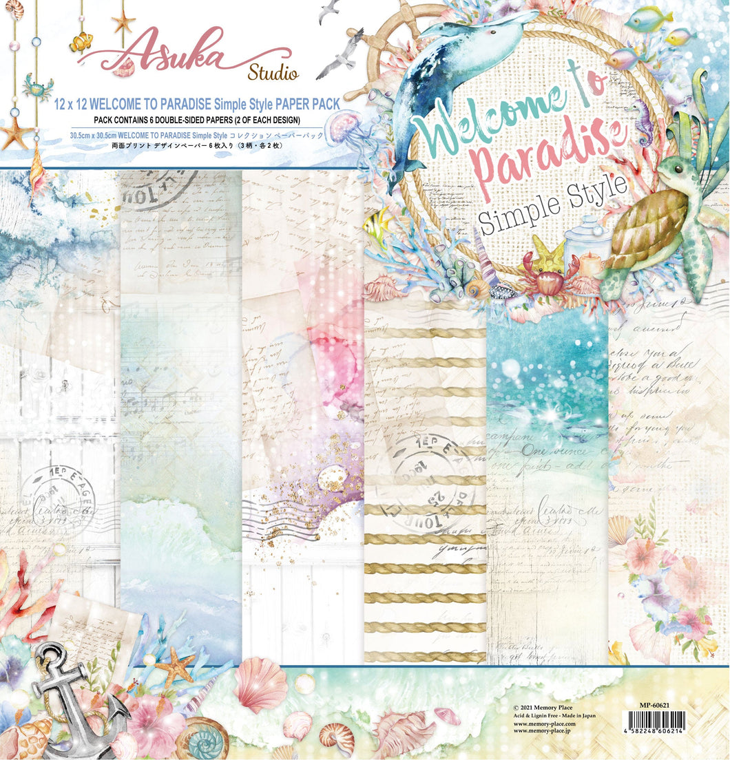MP-60621 Welcome to Paradise Simple Style 12x12 Collection Pack