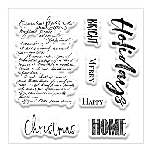 MP-60686 Home for the Holidays Clear Stamp
