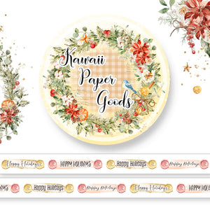 MP-60687 Home for the Holidays Washi Tape
