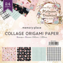 Load image into Gallery viewer, MP-61022 Halloween in Dreamland Collage Origami Paper