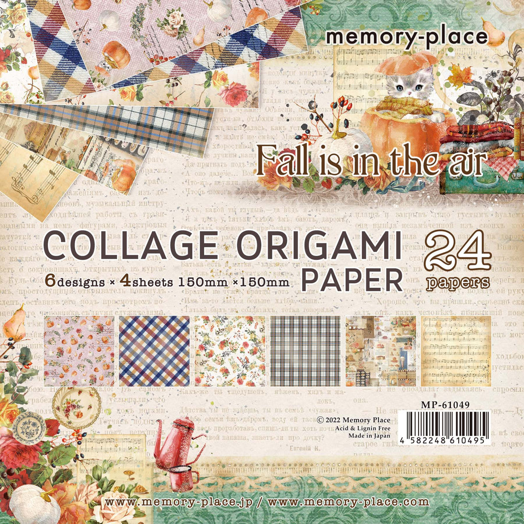MP-61049 Fall Is In The Air Collage Origami Paper